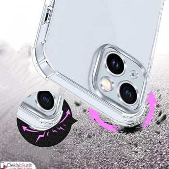 Silikoninis-Anti shock dėklas - permatomas 1.5 mm. (Apple Iphone 15 Plus) Silikoninis-Anti shock dėklas - permatomas 1.5 mm. (Apple Iphone 15 Plus)